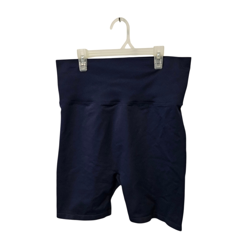 Pink Victoria's Secret Active Women's High Waist Bike Shorts Yoga Blue Size XL‎